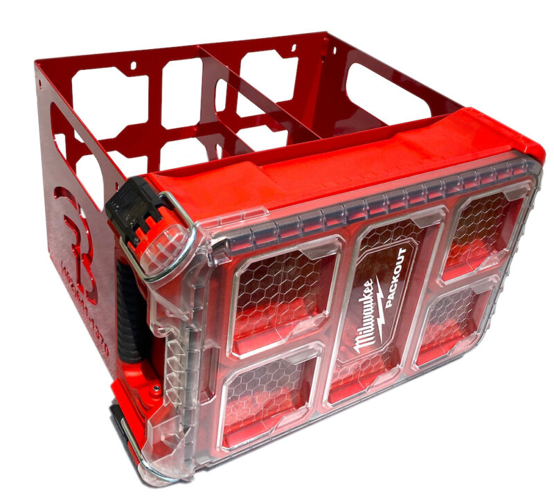 Irrigation Oil Jug Holder Compatible with Milwaukee Packout Storage